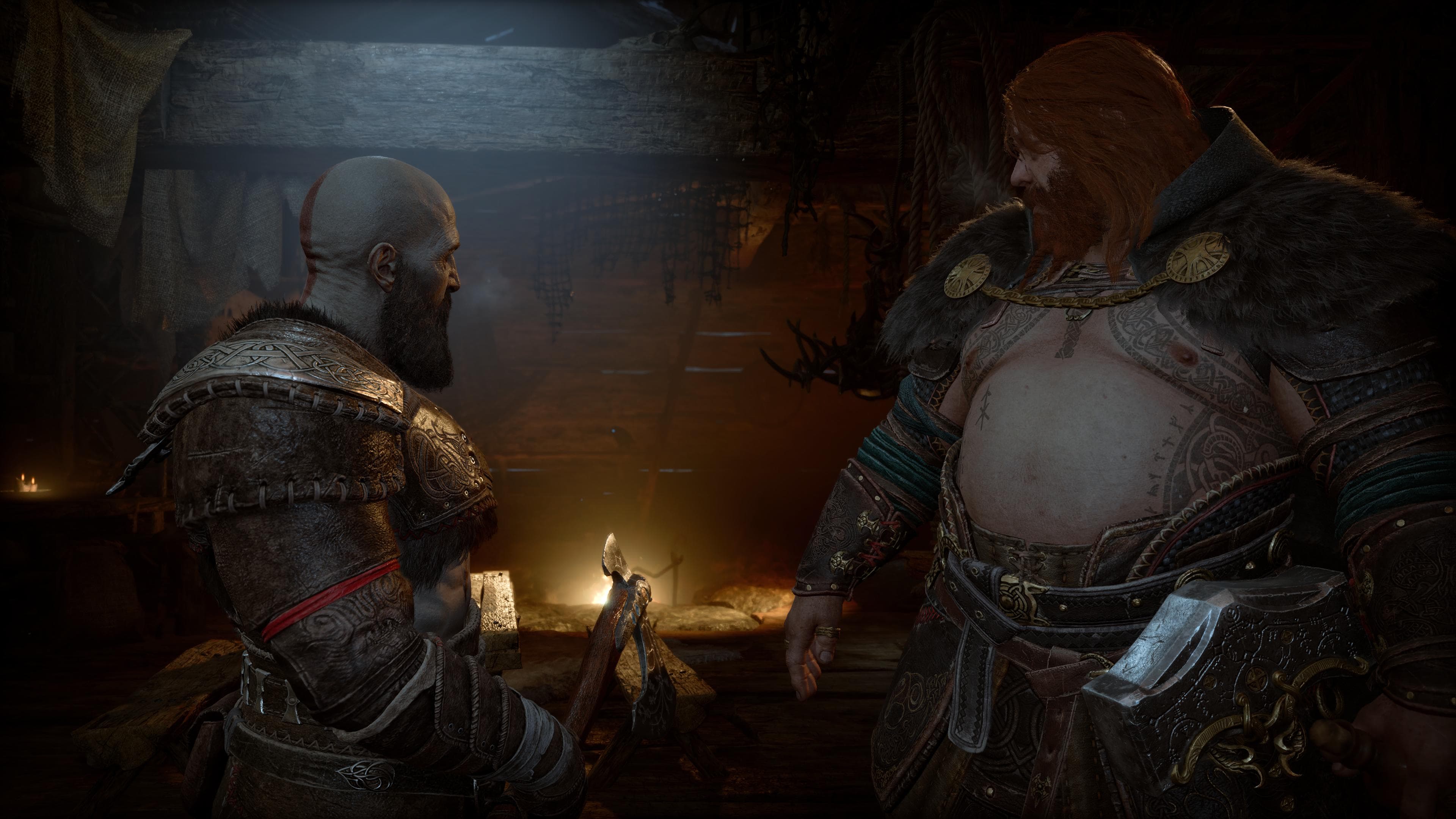 Kratos and Thor talk