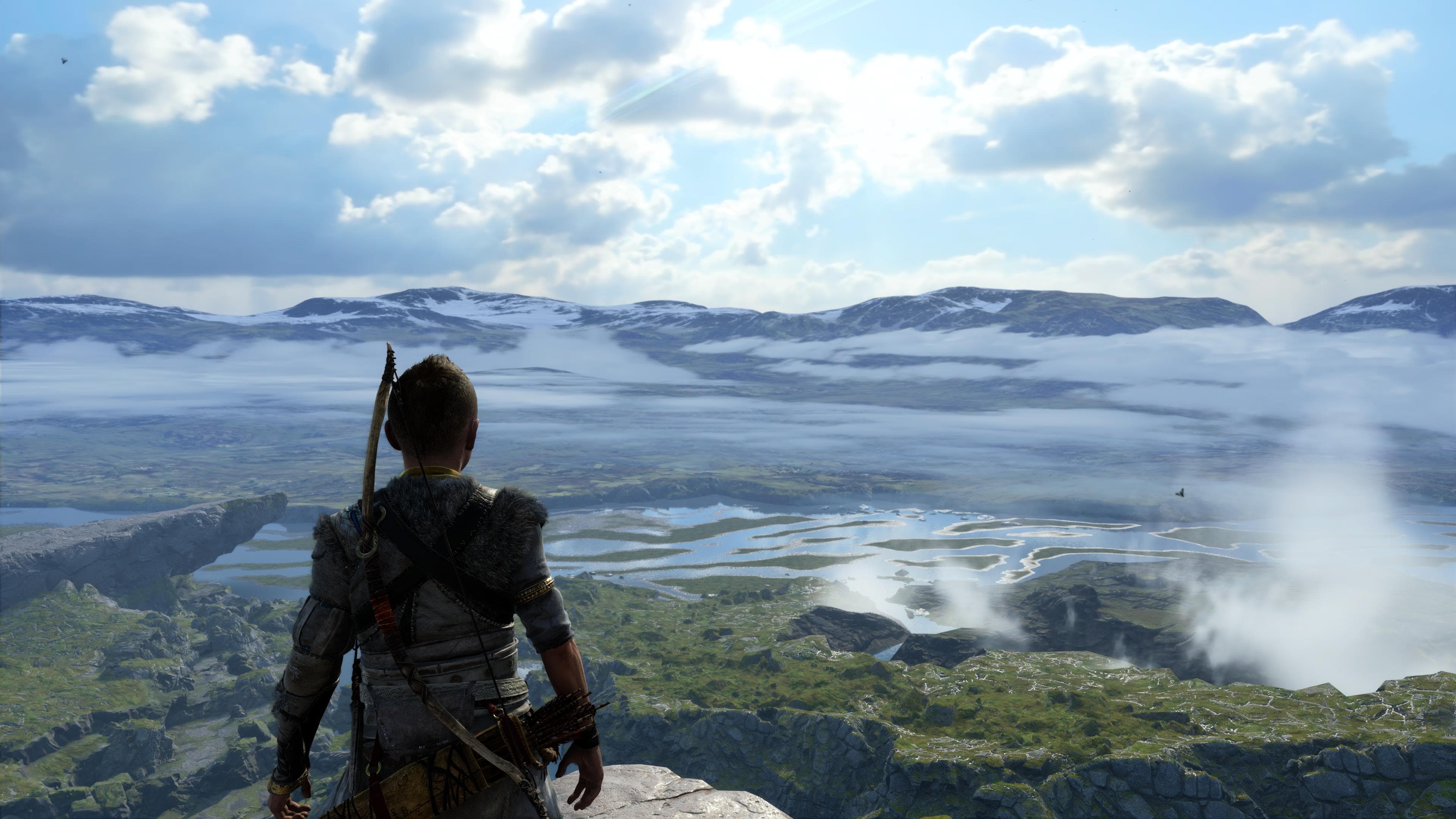 Loki stands atop Hrimthur’s Wall
